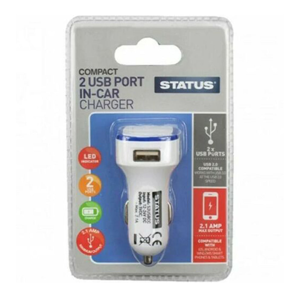Status-2-Port-2.1A-USB-Car-Charger. Status-2-Port-2.1A-USB-Car-Charger.